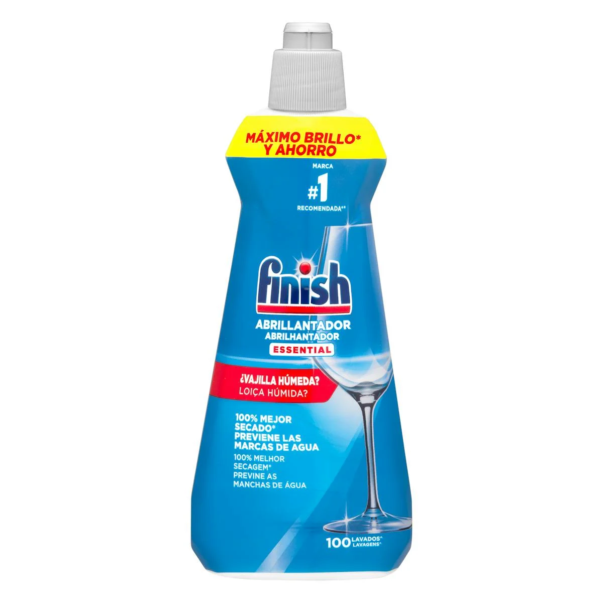 Liquid dishwasher rinse aid Finish