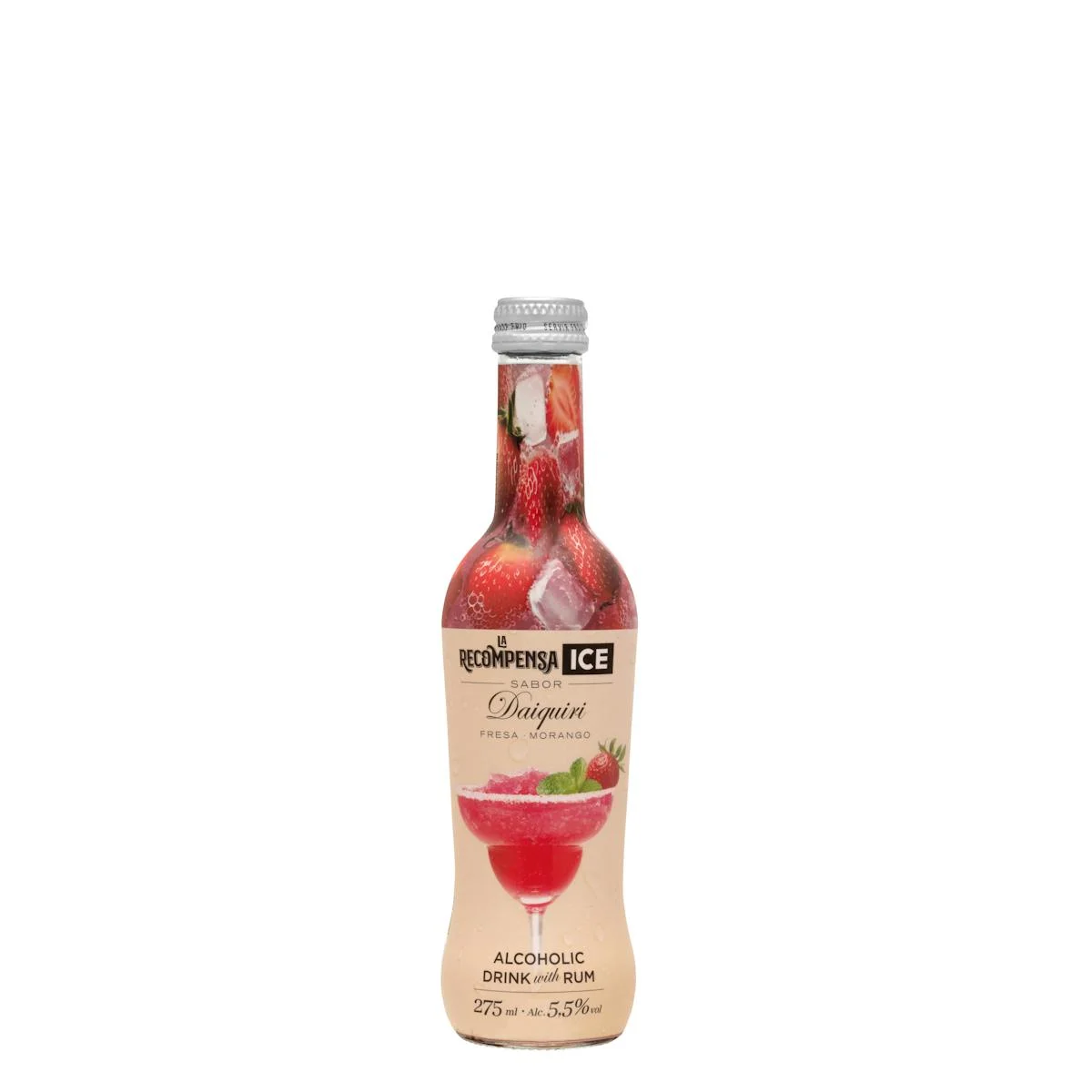 Beguda preparada de rom sabor daiquiri maduixa La Recompensa Ice