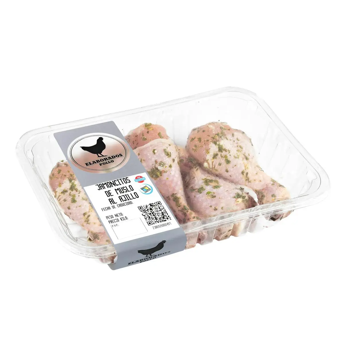 Garlic chicken ham
