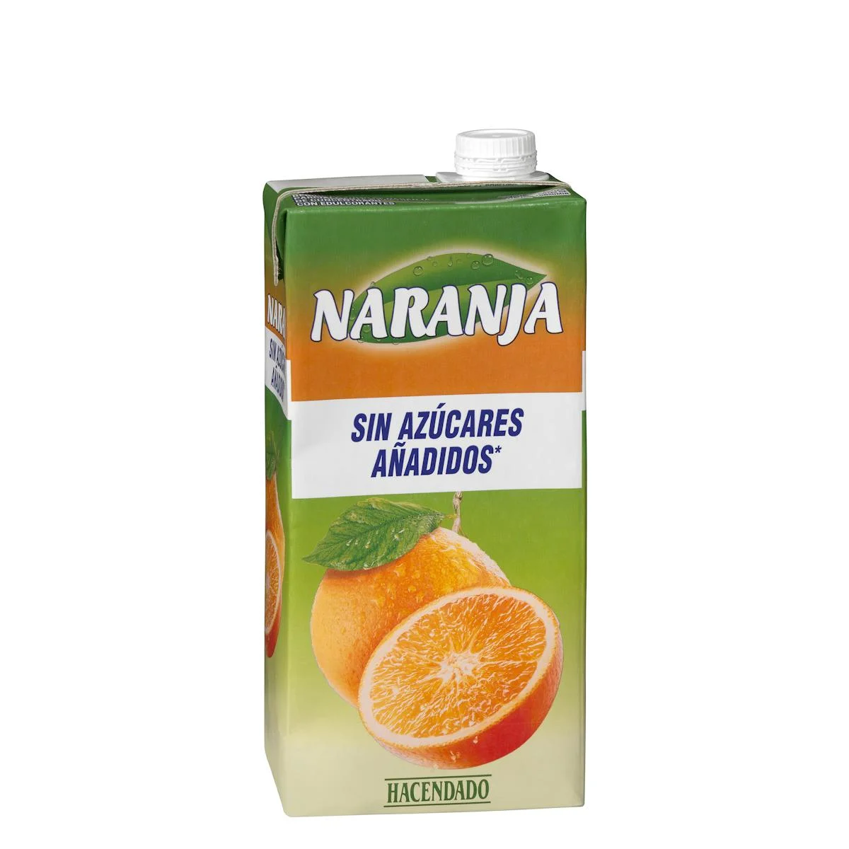 Orange drink no added sugar Hacendado