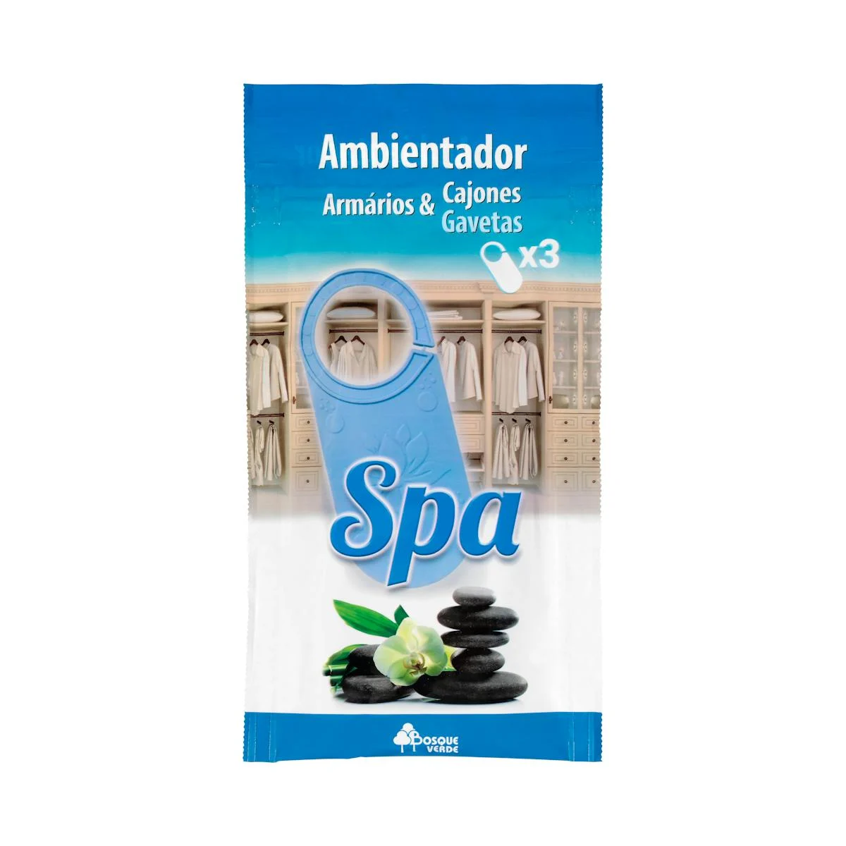 Parfum d’intérieur pour armoires et tiroirs Spa Bosque Verde