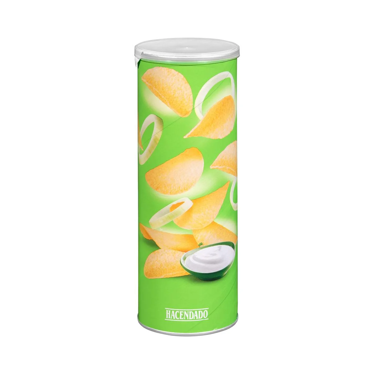 Snack de pommes de terre saveur crème aigre et oignon