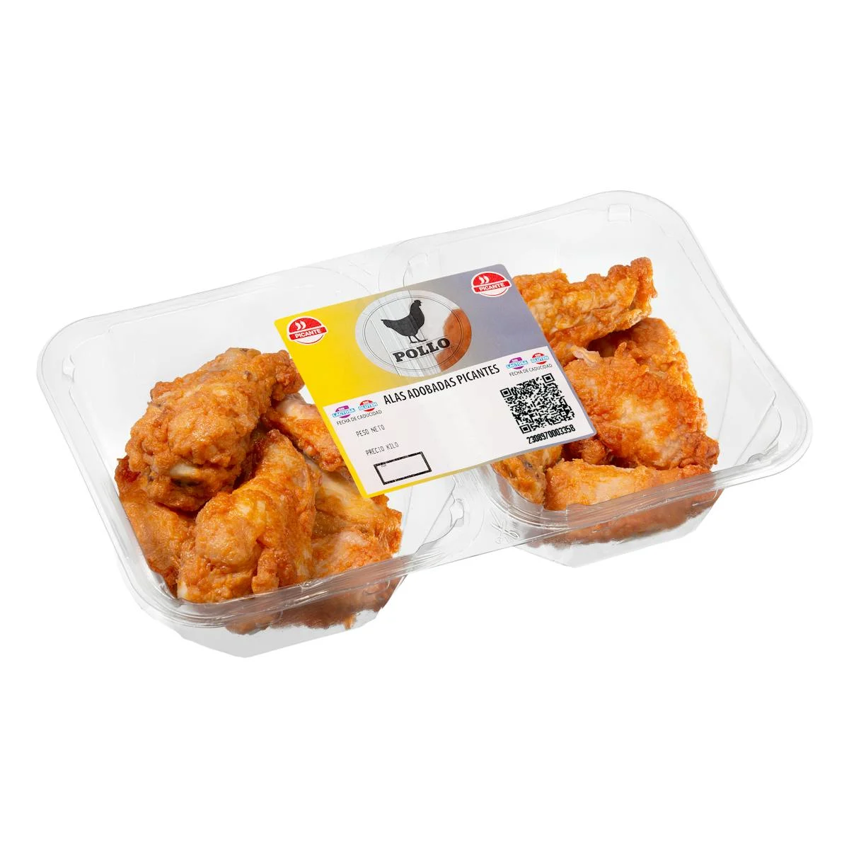Scharf marinierte Hähnchenflügel