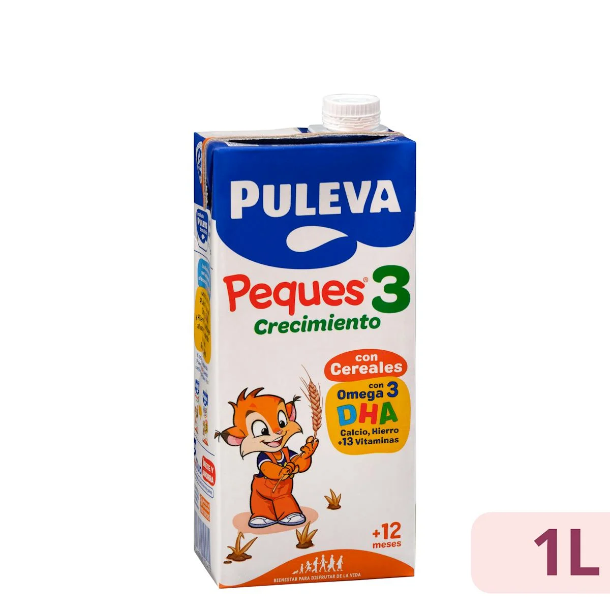 Preparat lacti amb cereals creixement Peques 3 Puleva