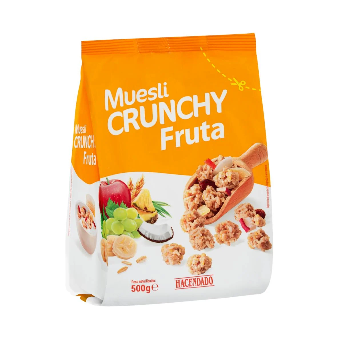 Crunchy muesli with fruit Hacendado