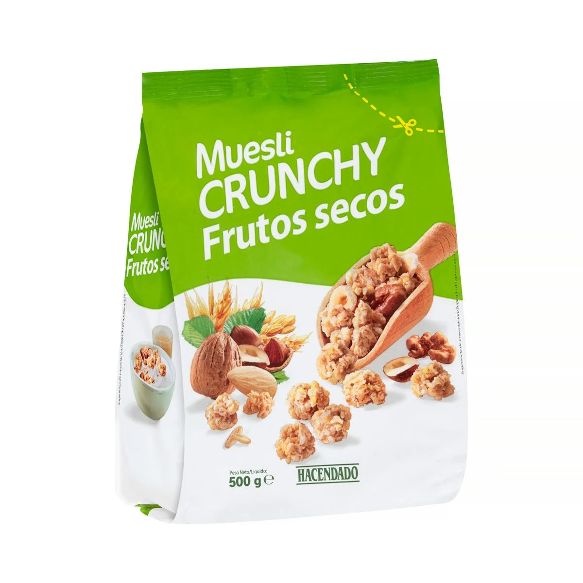 Knuspermüsli mit Nüssen Hacendado