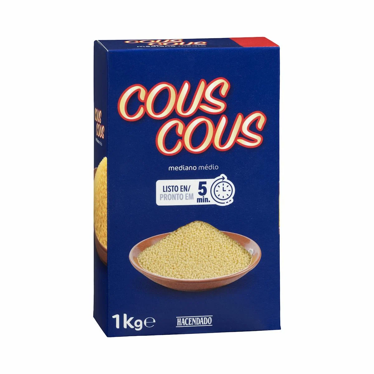 Medium cous cous Hacendado