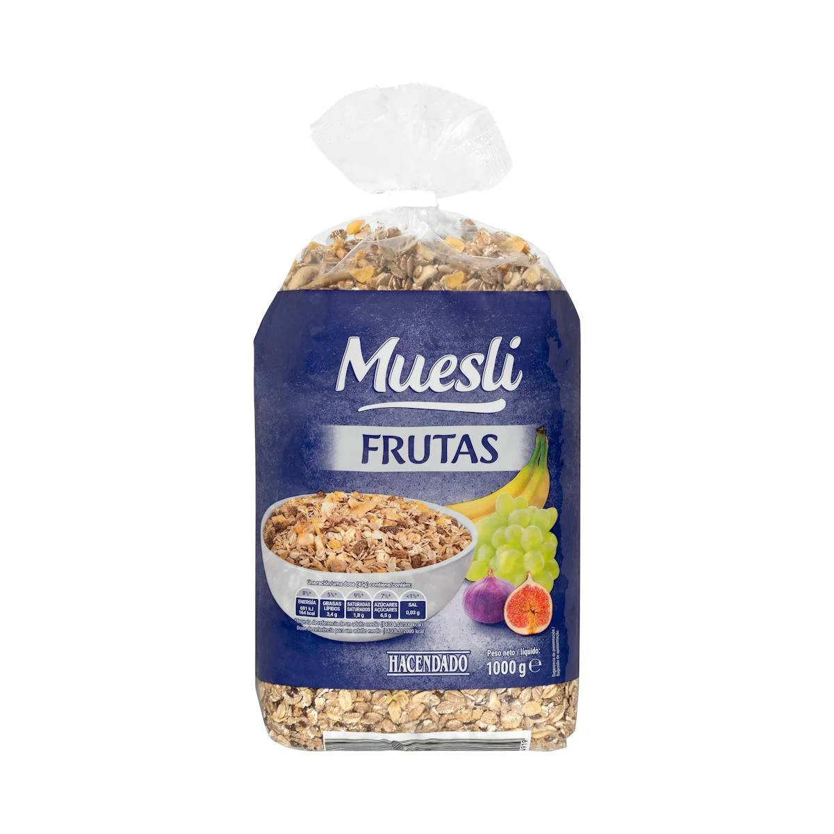 Muesli with fruit Hacendado