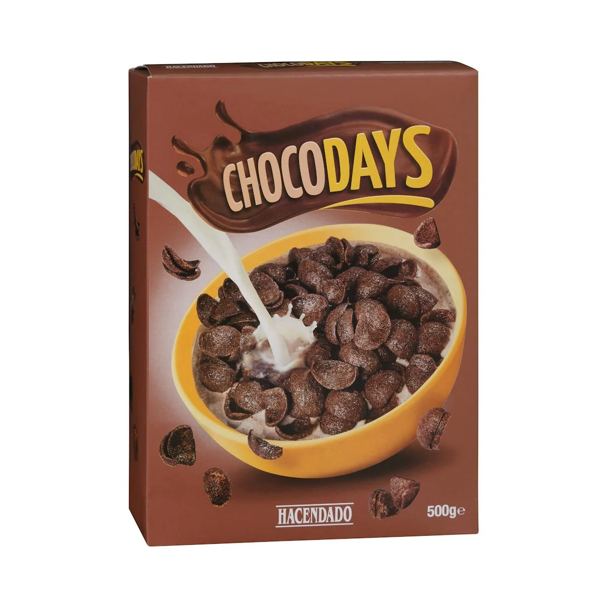 Weizenflocken Chocodays Hacendado mit Schokolade