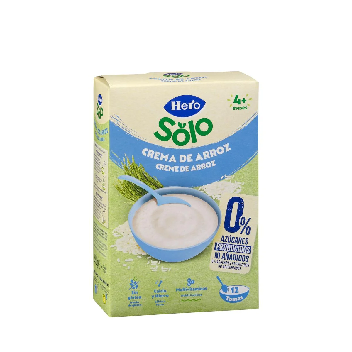 Glutenfreier Reisbrei Hero Solo +4 Monate