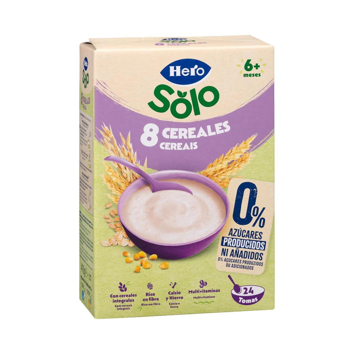 8 cereals +6 months infant food Hero Solo