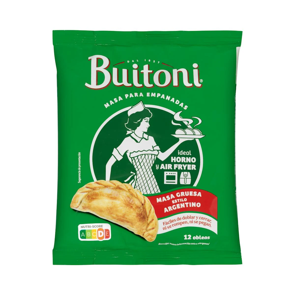 Massa gruixuda per a empanades Buitoni estil Argentí