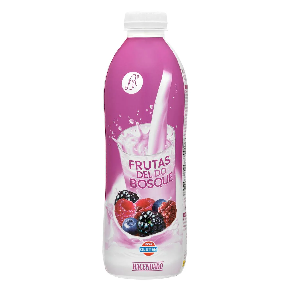 Bebida láctea de frutas del bosque Hacendado