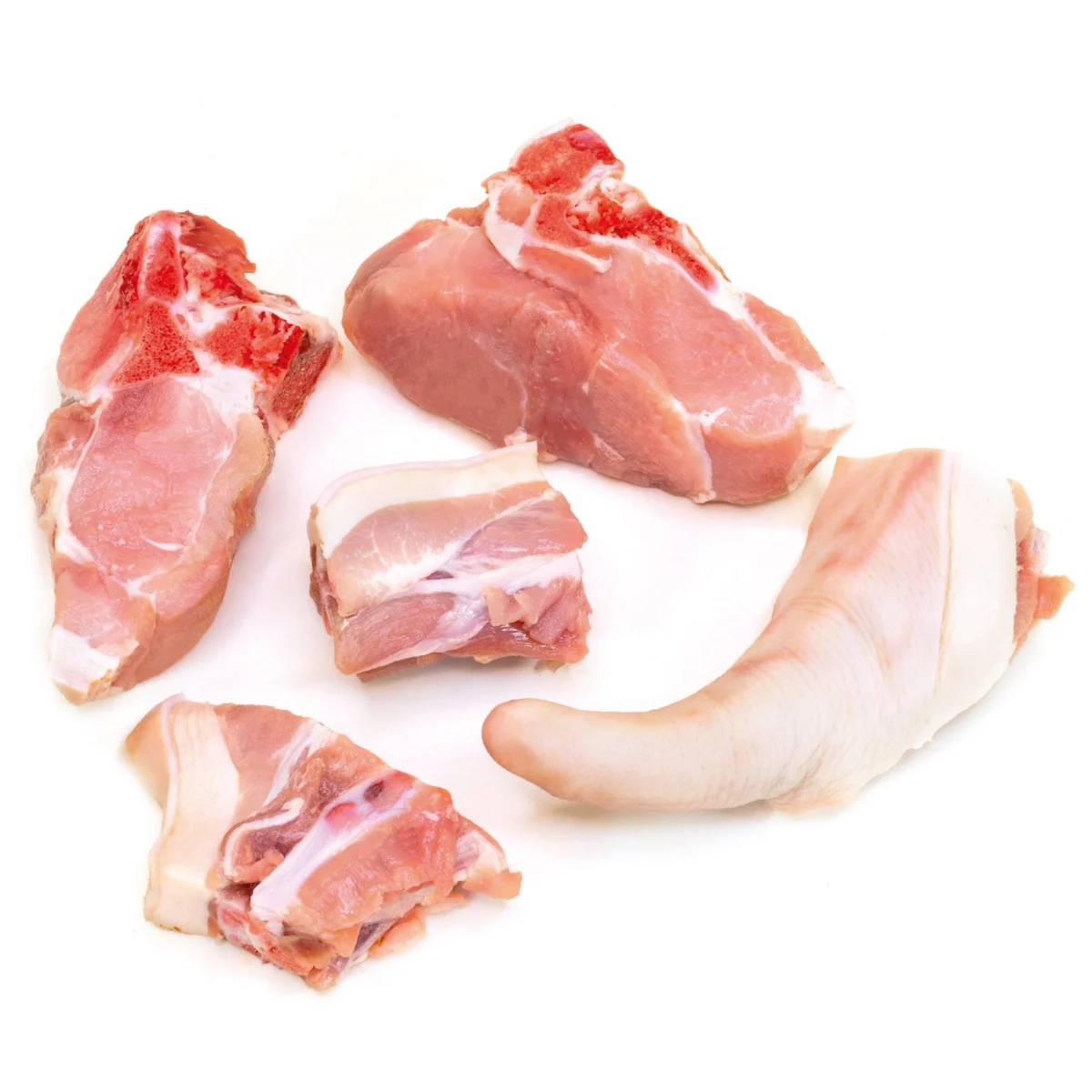 Pork tails, origin Spain