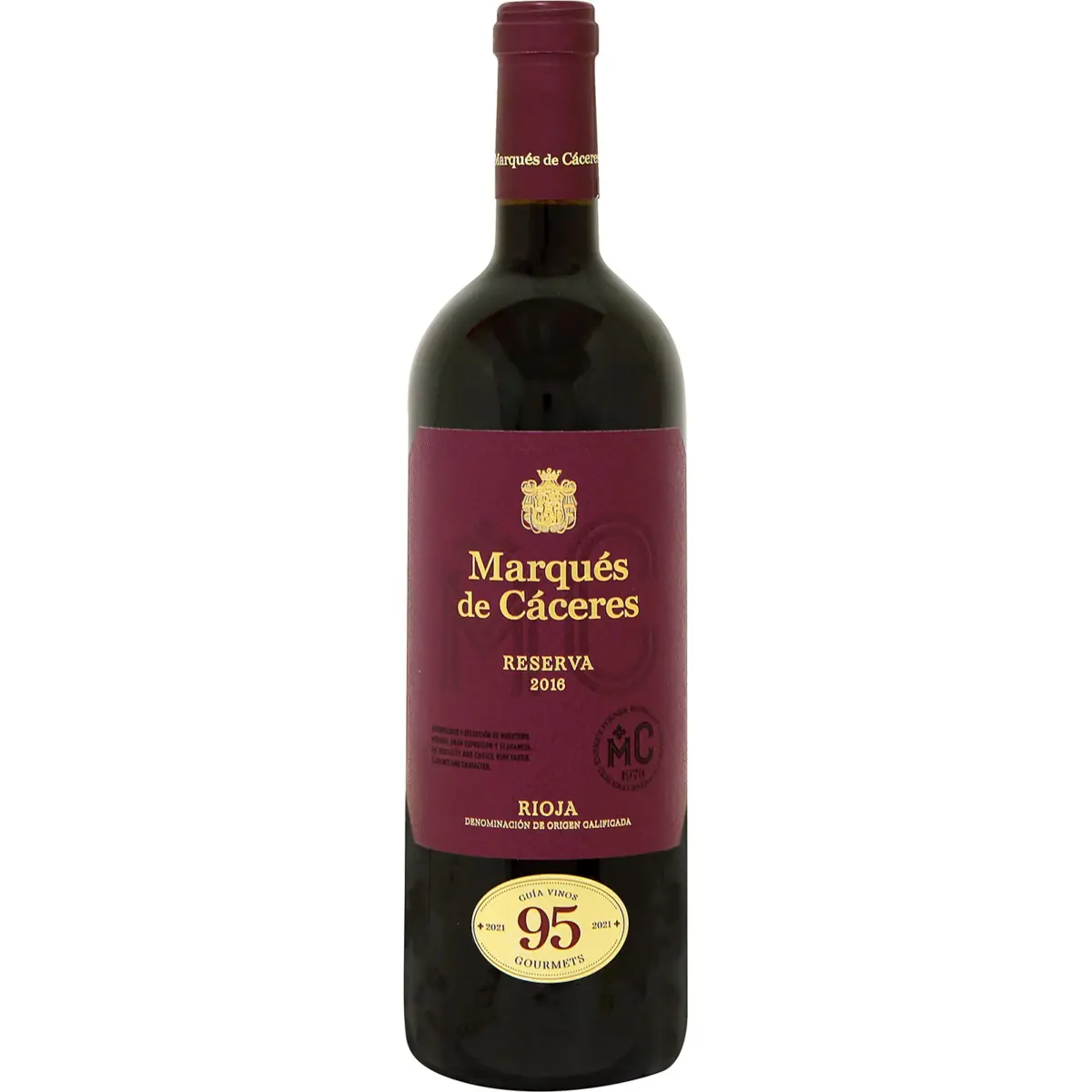 Vino Tinto Reserva D.O. Rioja Marq.caceres