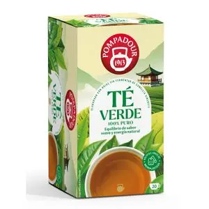 Grüner Tee 20 Beutel Pompadour