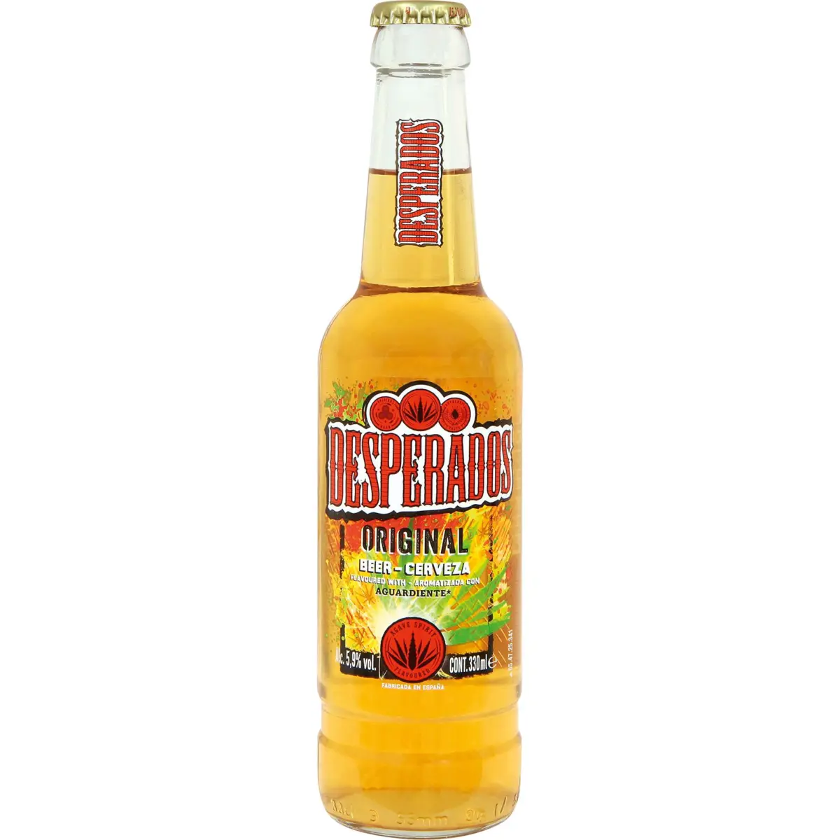Originalbier in der Flasche Desperados
