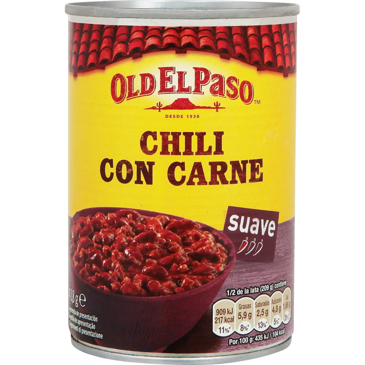 Чилі кон карне, банка Old El Paso