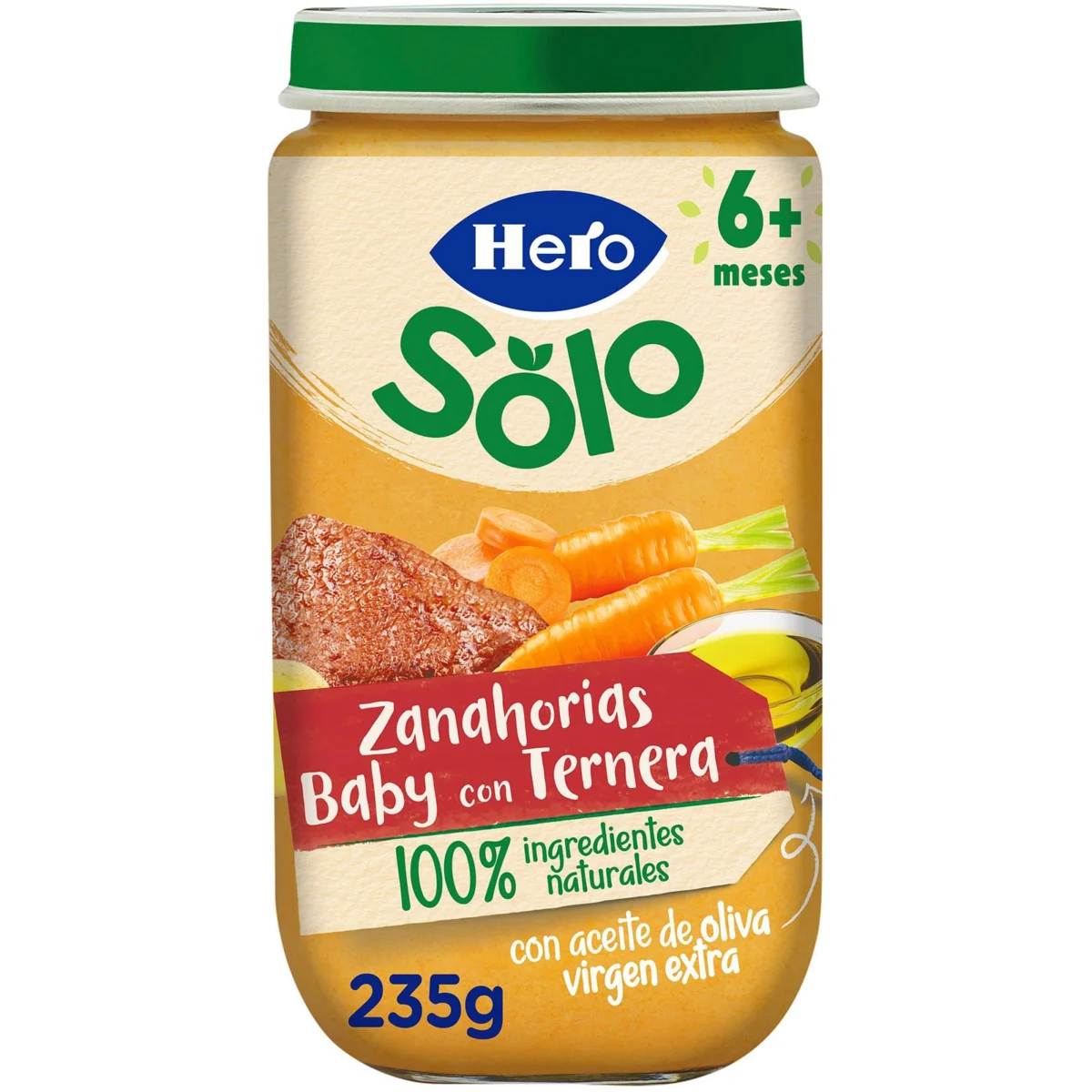Rindfleischbrei mit Babykarotten Hero