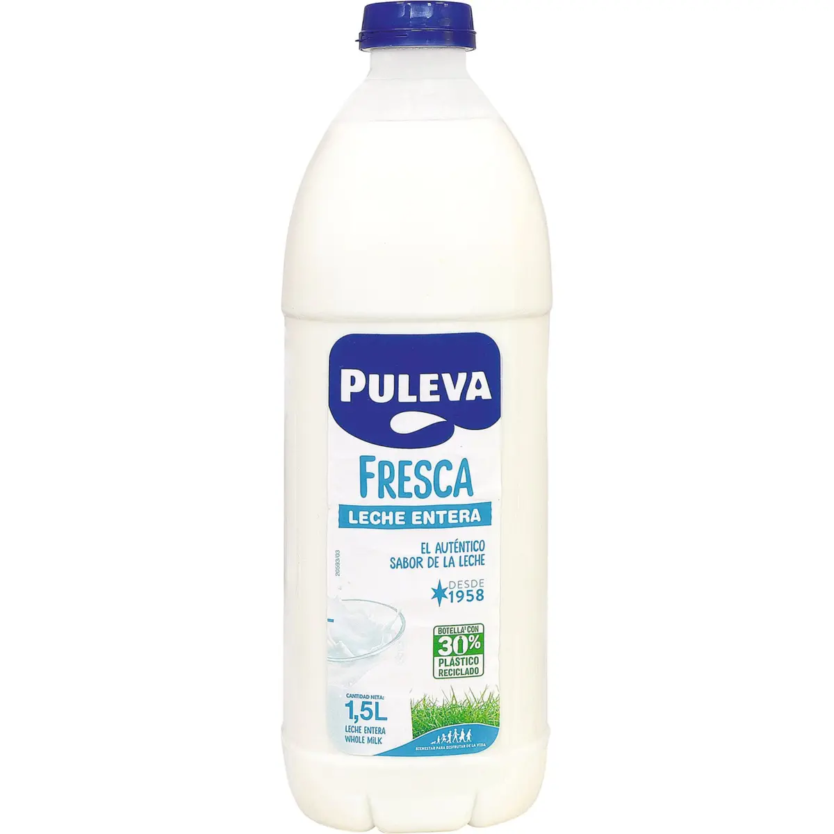 Llet fresca sencera Puleva, ampolla