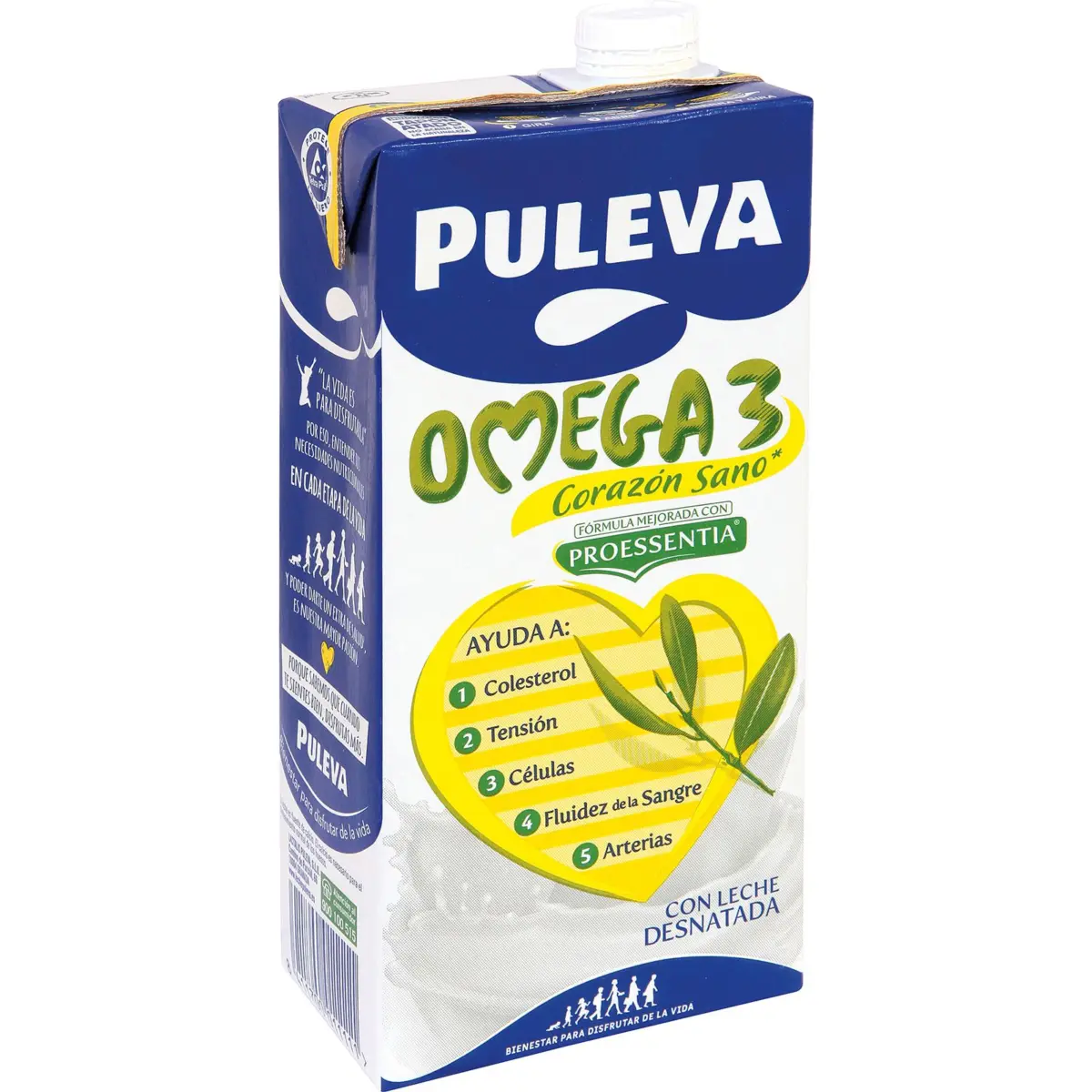 Beguda làctia desnatada amb Omega-3 Puleva, bric
