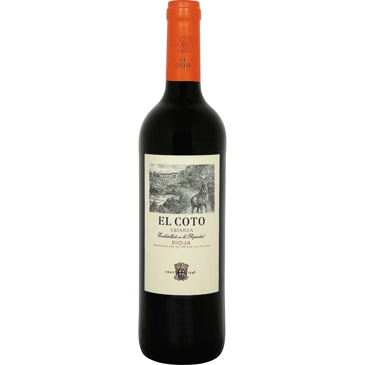 Vin rouge Crianza D.O. Rioja El Coto