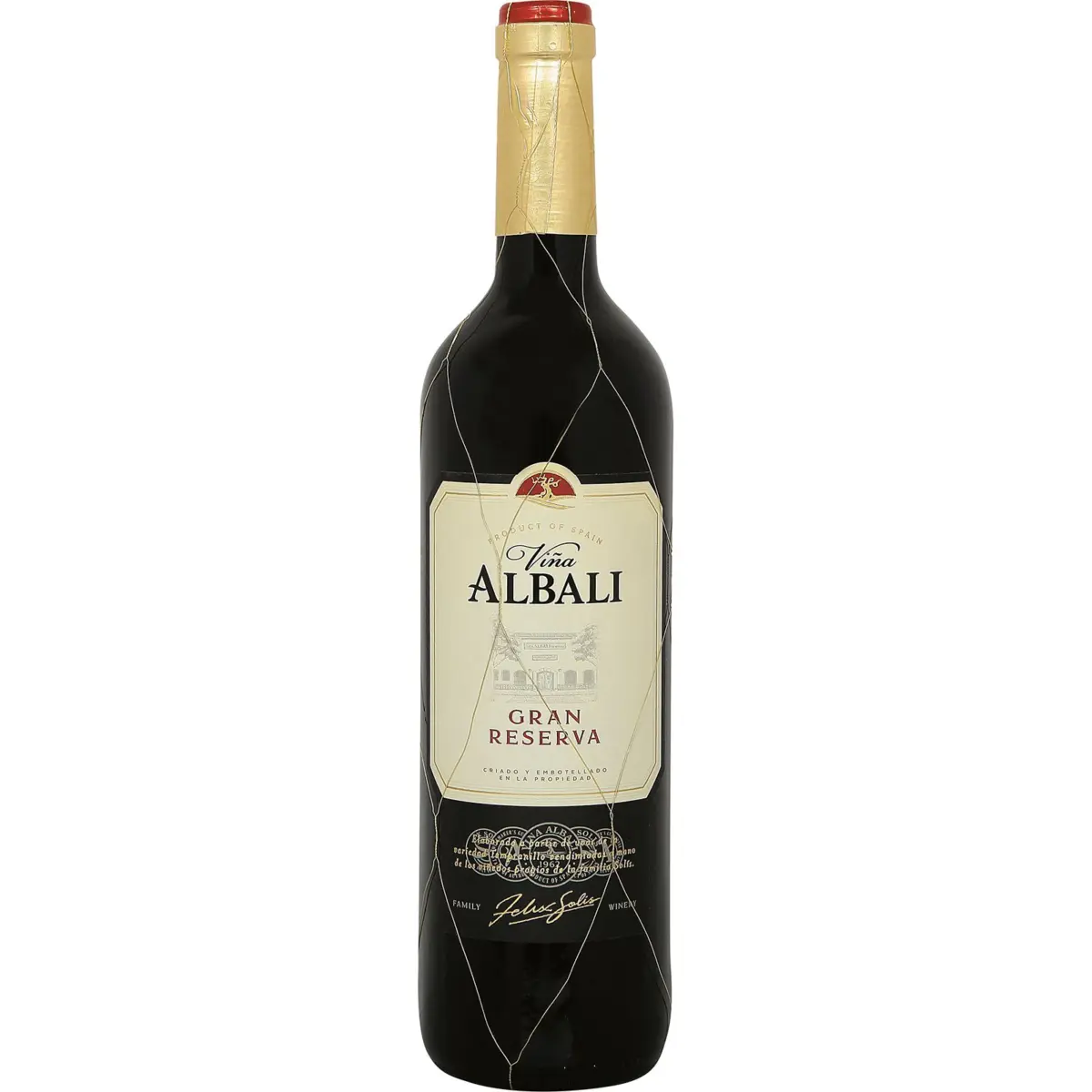 Red wine Gran Reserva D.O. Valdepeñas Viña Albali