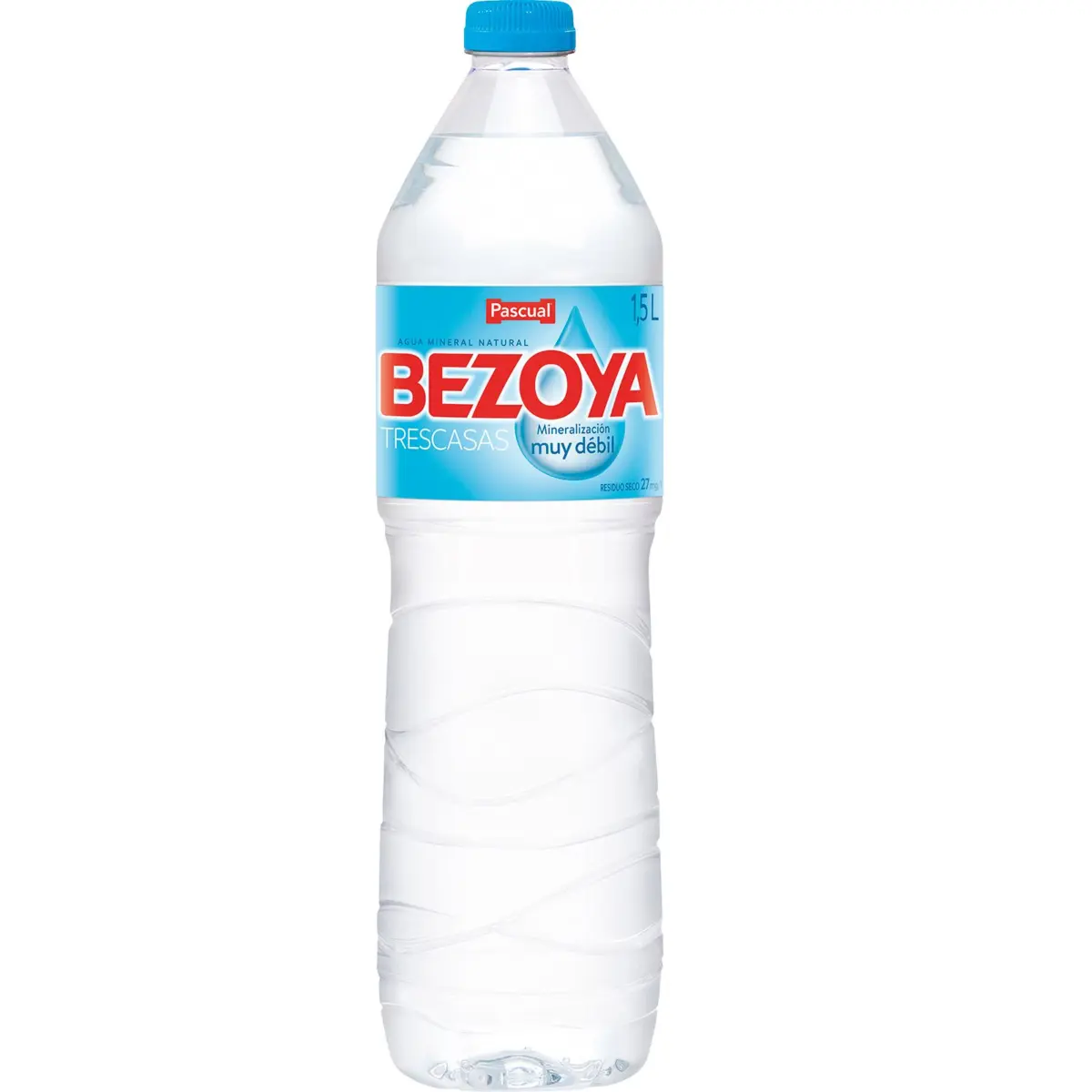 Agua Mineral Natural. Botella Bezoya