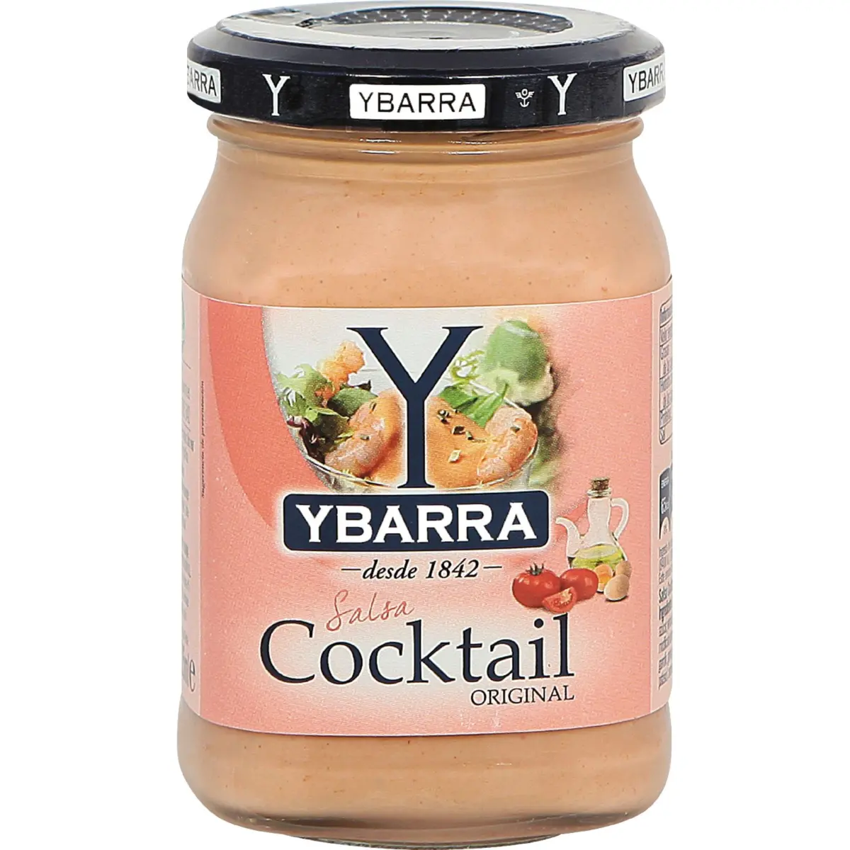 Salsa cocktail en pot de vidre Ybarra