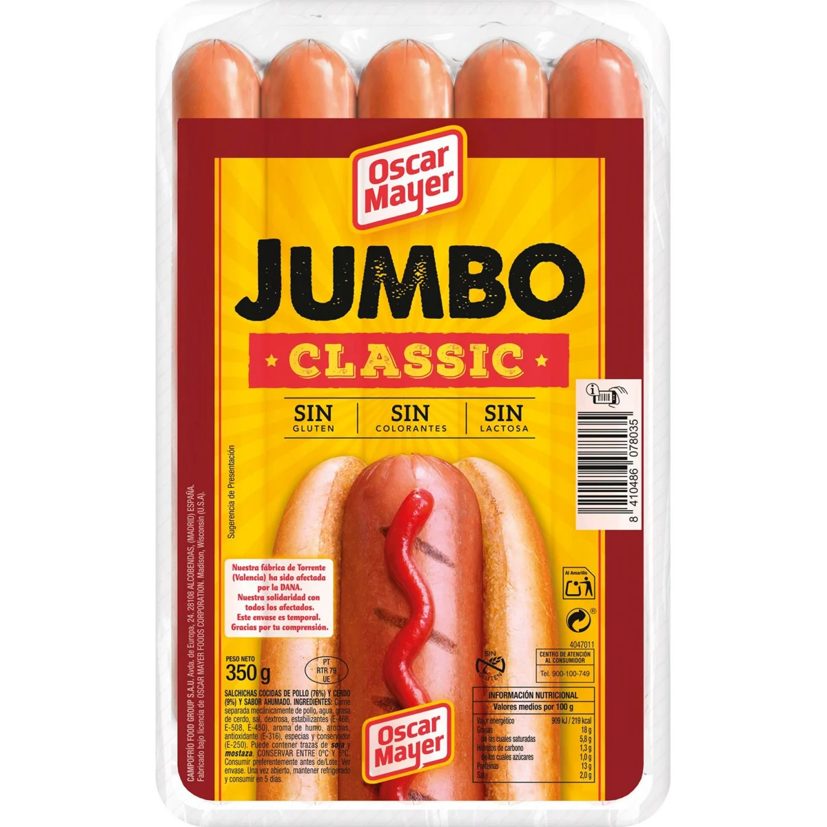 Jumbo-Würstchen Oscar Mayer