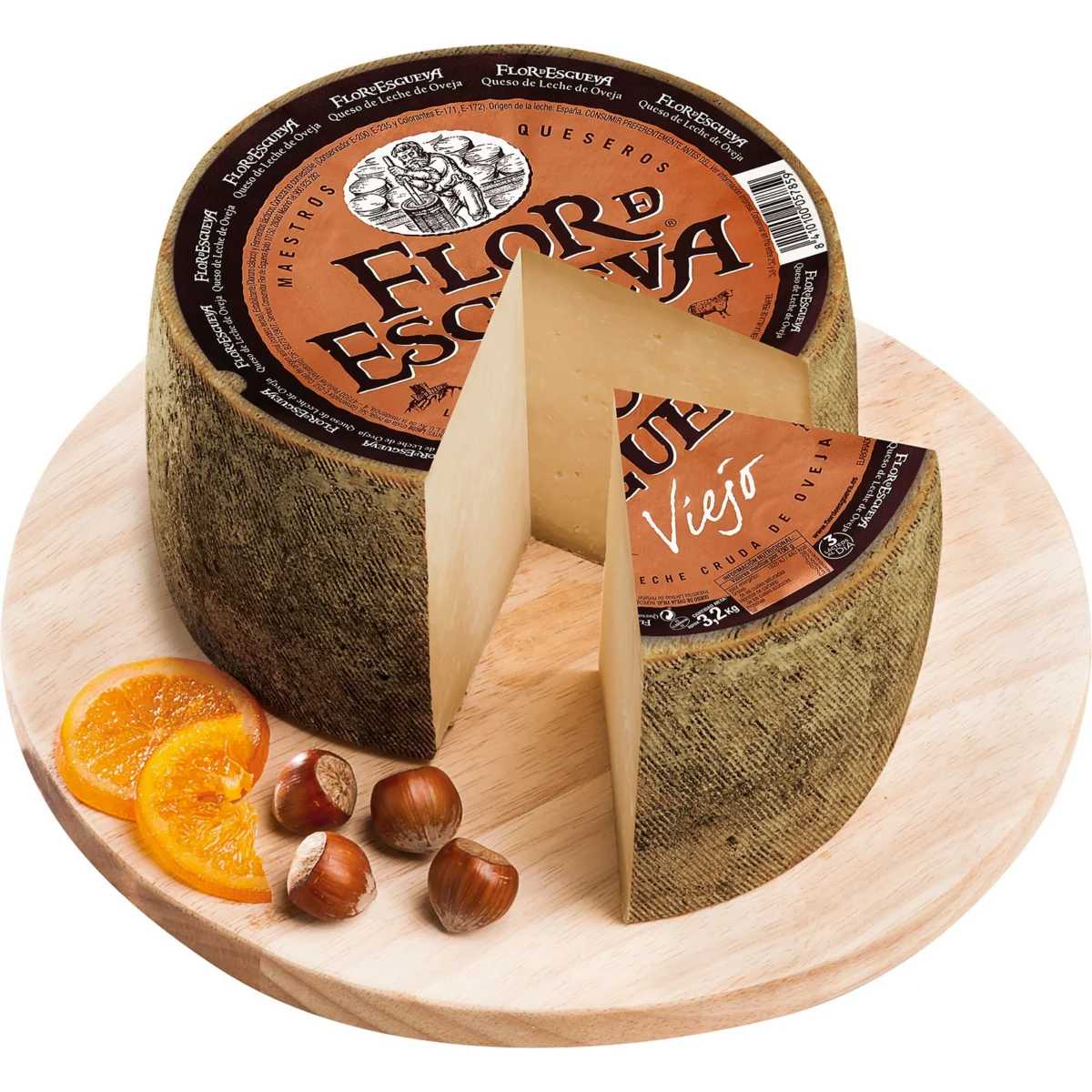 Formatge d’ovella curat de llet crua Flor Esgueva