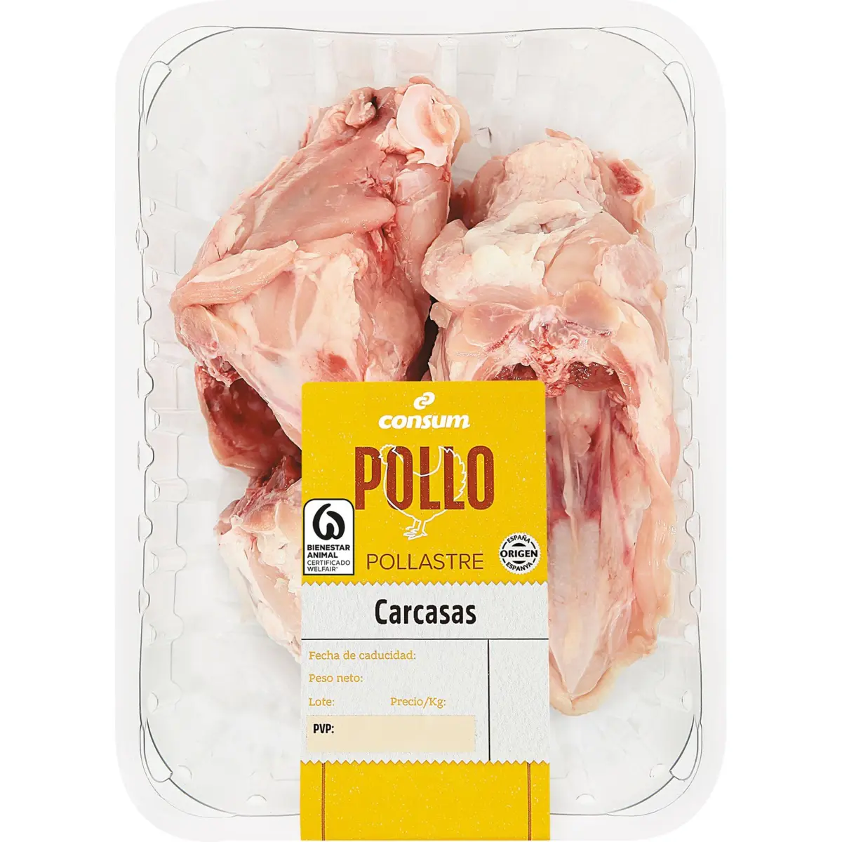 Carcasses de poulet Consum