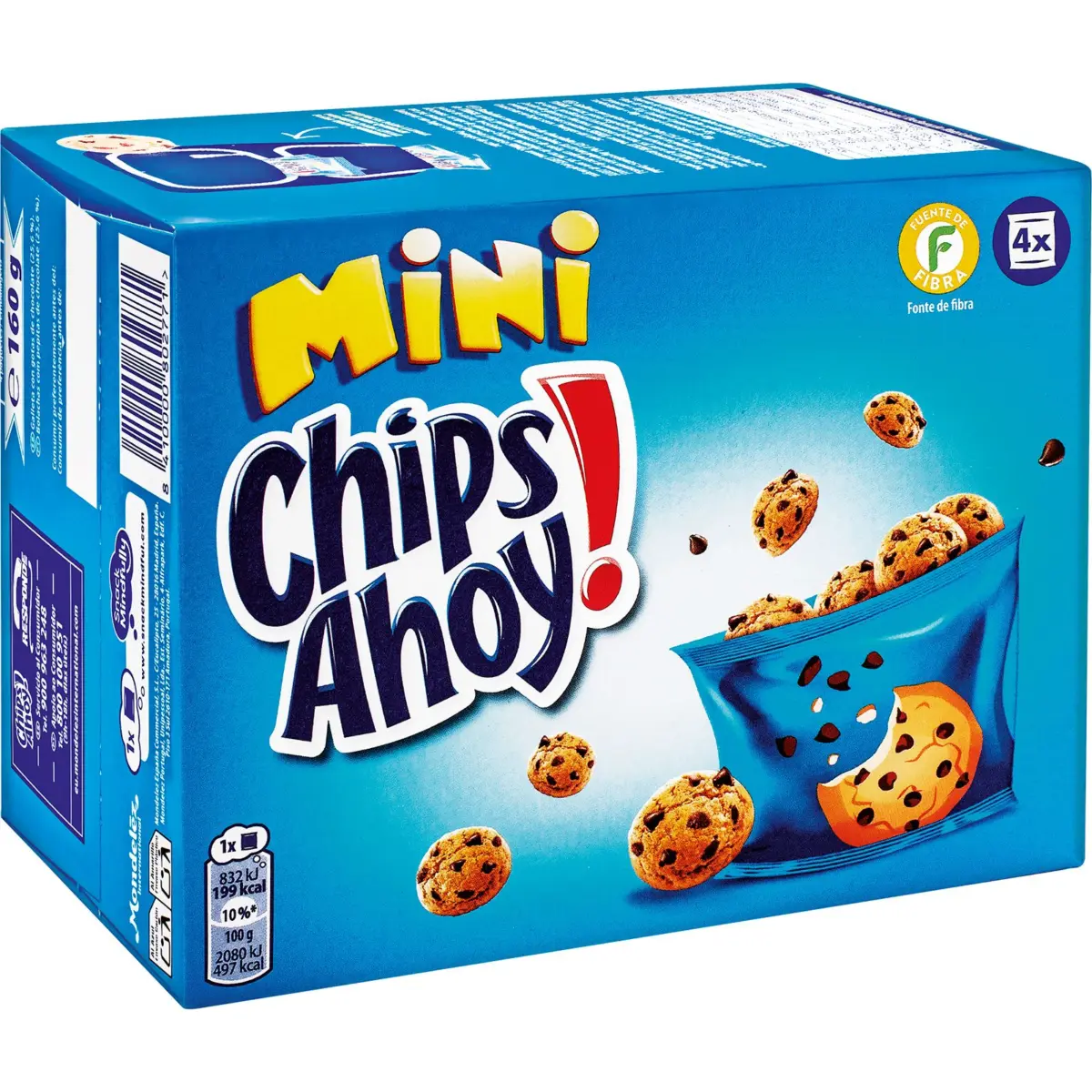 Galletas Mini con gotas de Chocolate Chips Ahoy