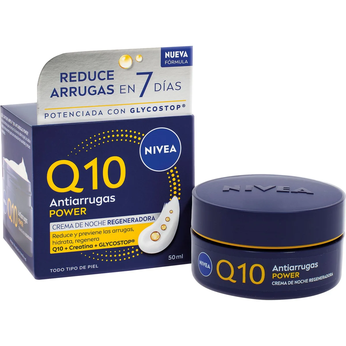 Crème de nuit anti-rides Q10 Nivea