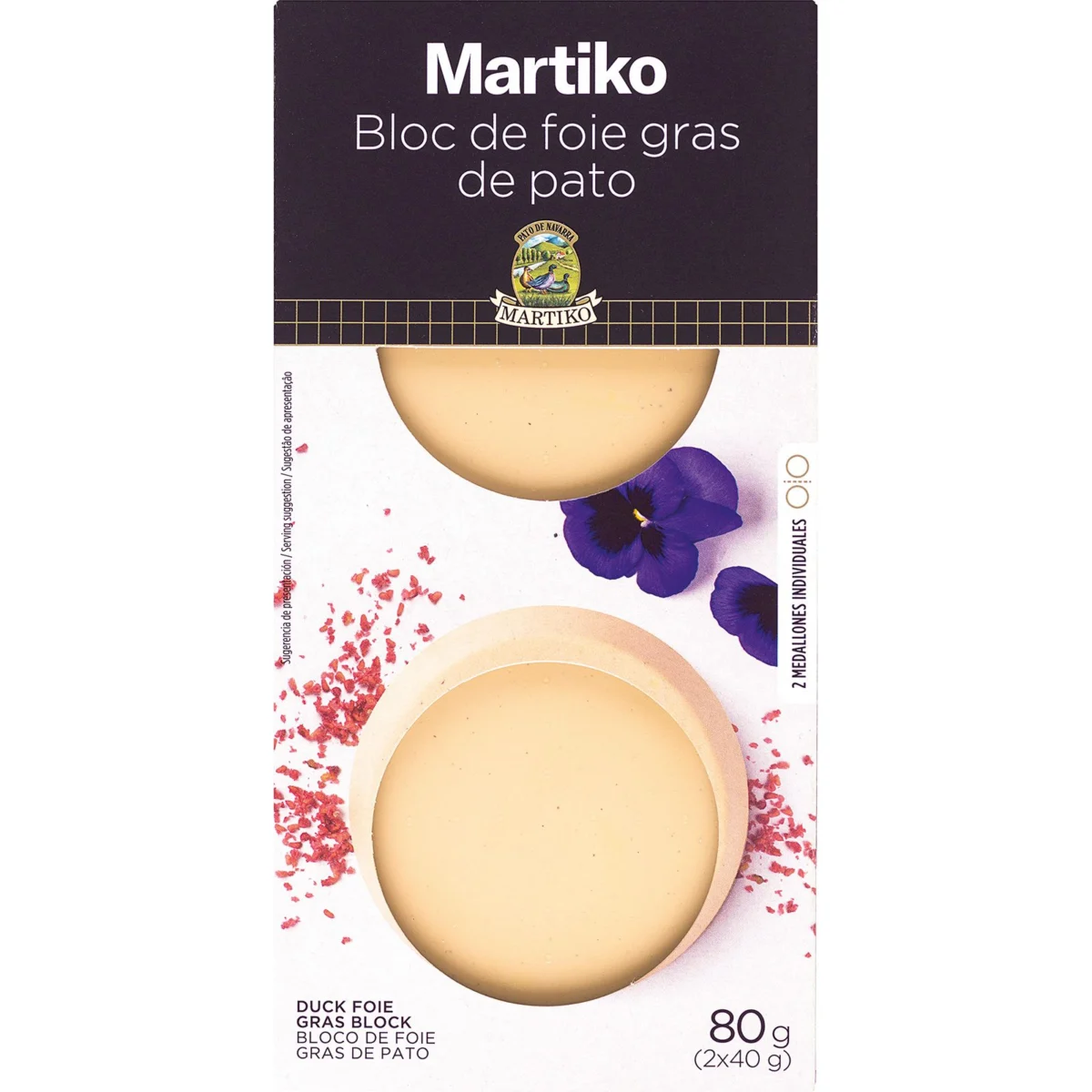 Bloc de foie de canard Martiko