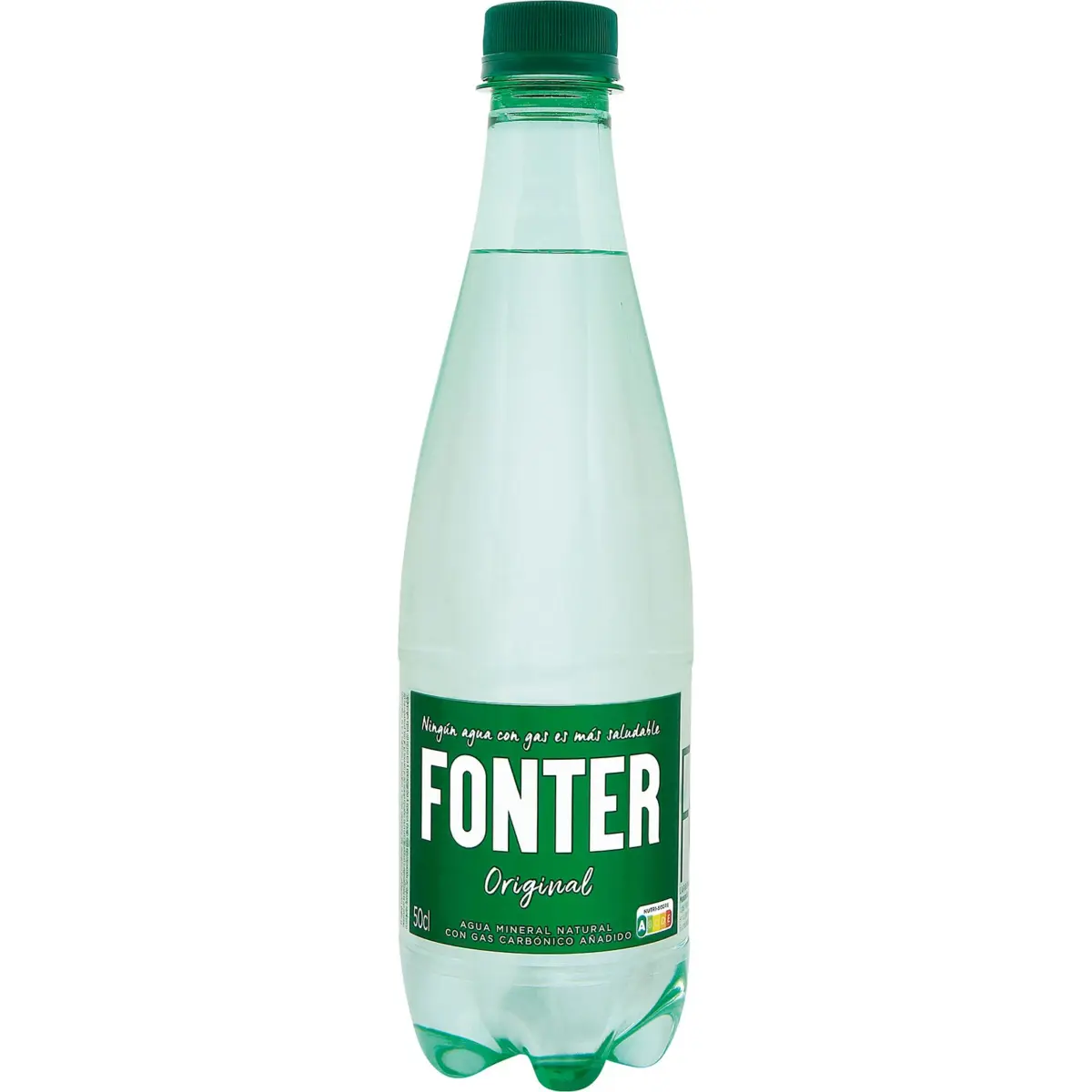 Agua Mineral con Gas Botella Fonter