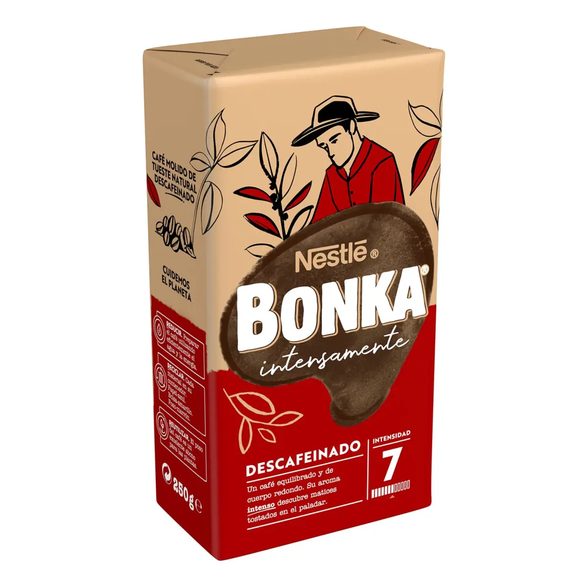 Cafè mòlt descafeïnat Bonka