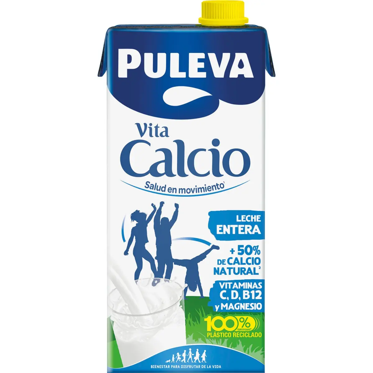 Calcium-Vollmilch Puleva, Karton
