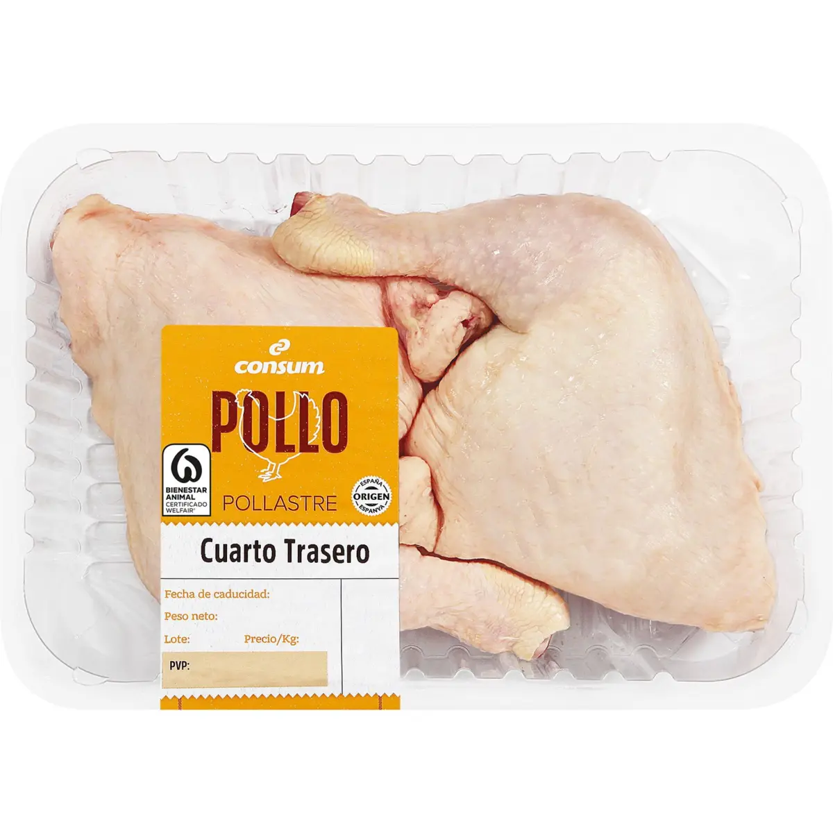 Cuarto Trasero de Pollo Consum