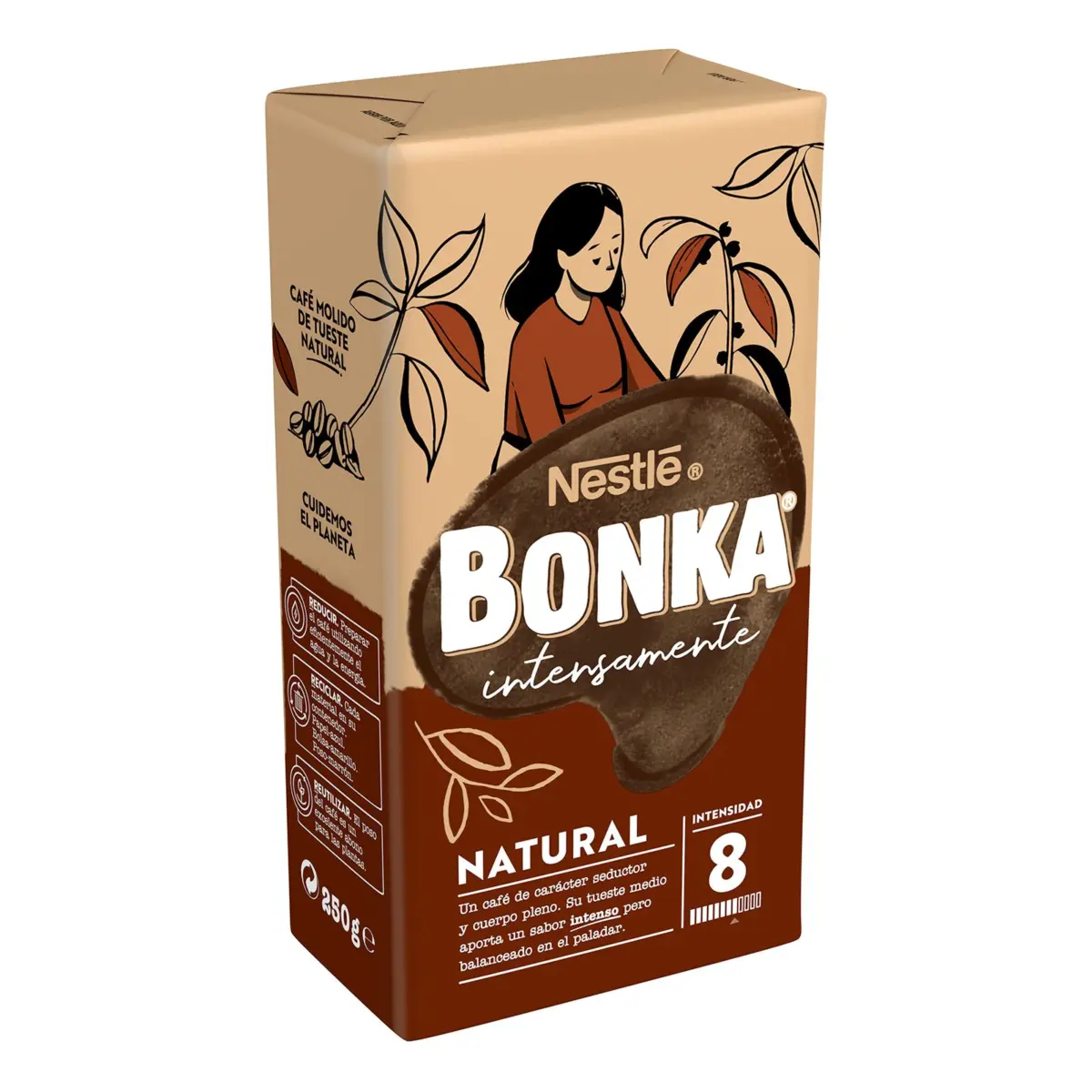Natural ground coffee Bonka