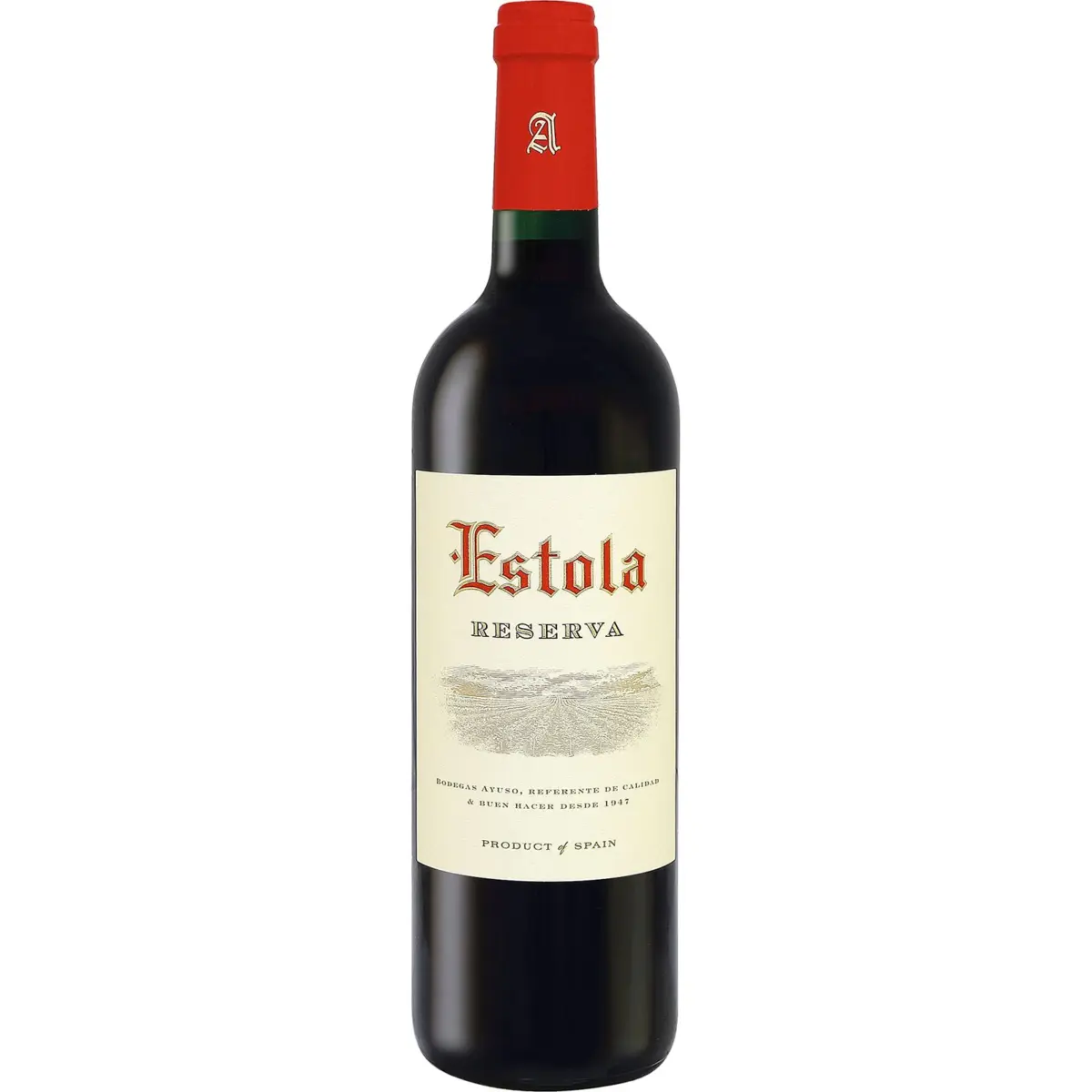 Red wine Reserva D.O. Mancha Estola