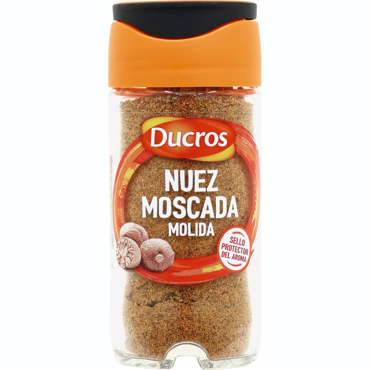 Nou moscada mòlta Ducros en pot