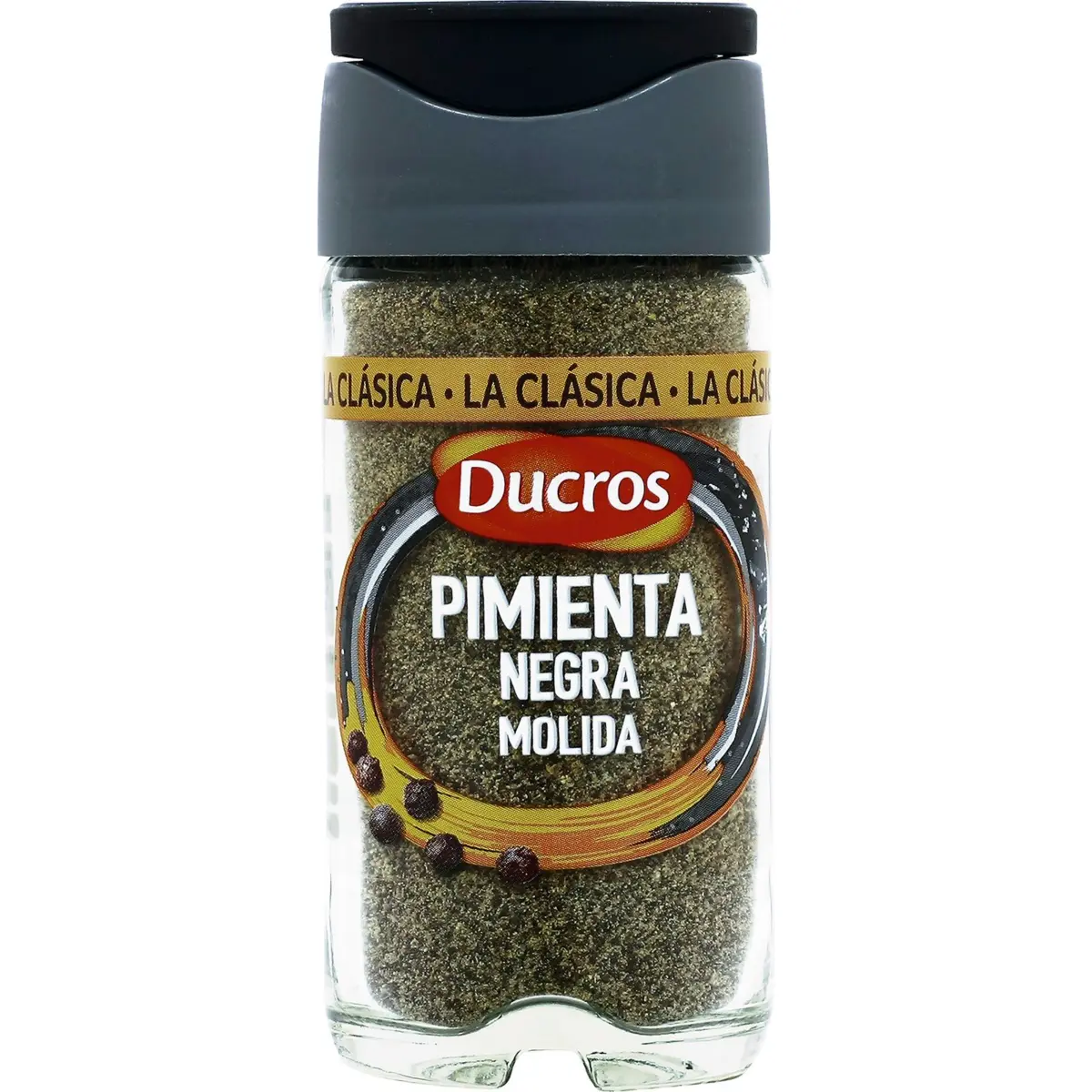 Poivre noir moulu en pot Ducros