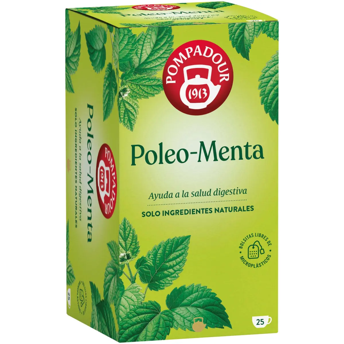 Poleo Menta 25 Bolsitas Pompadour