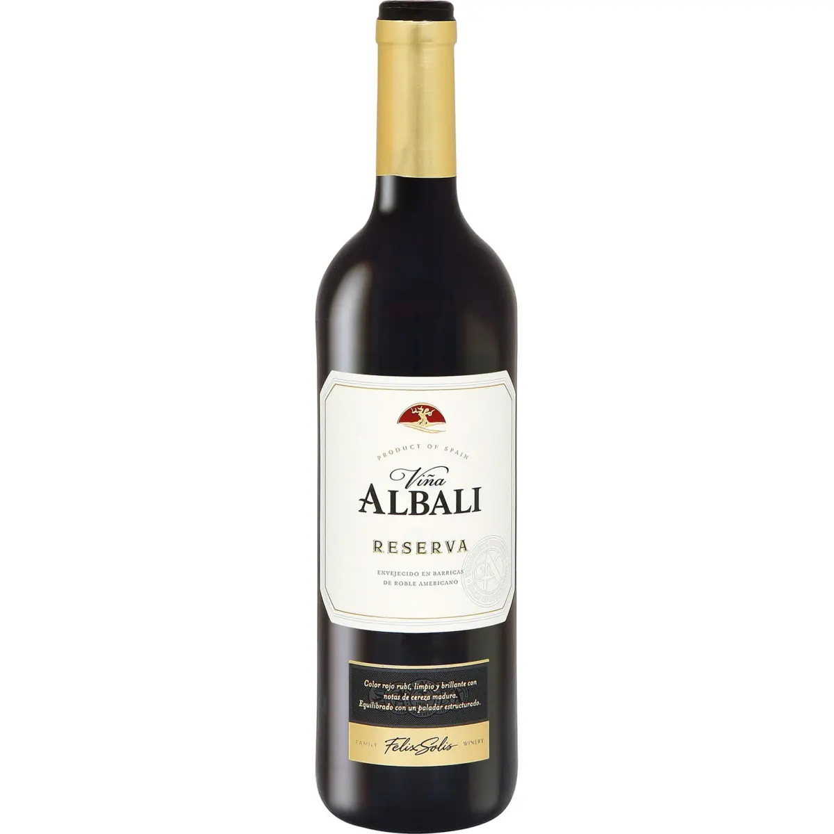 Vin rouge Reserva D.O. Valdepeñas Viña Albali