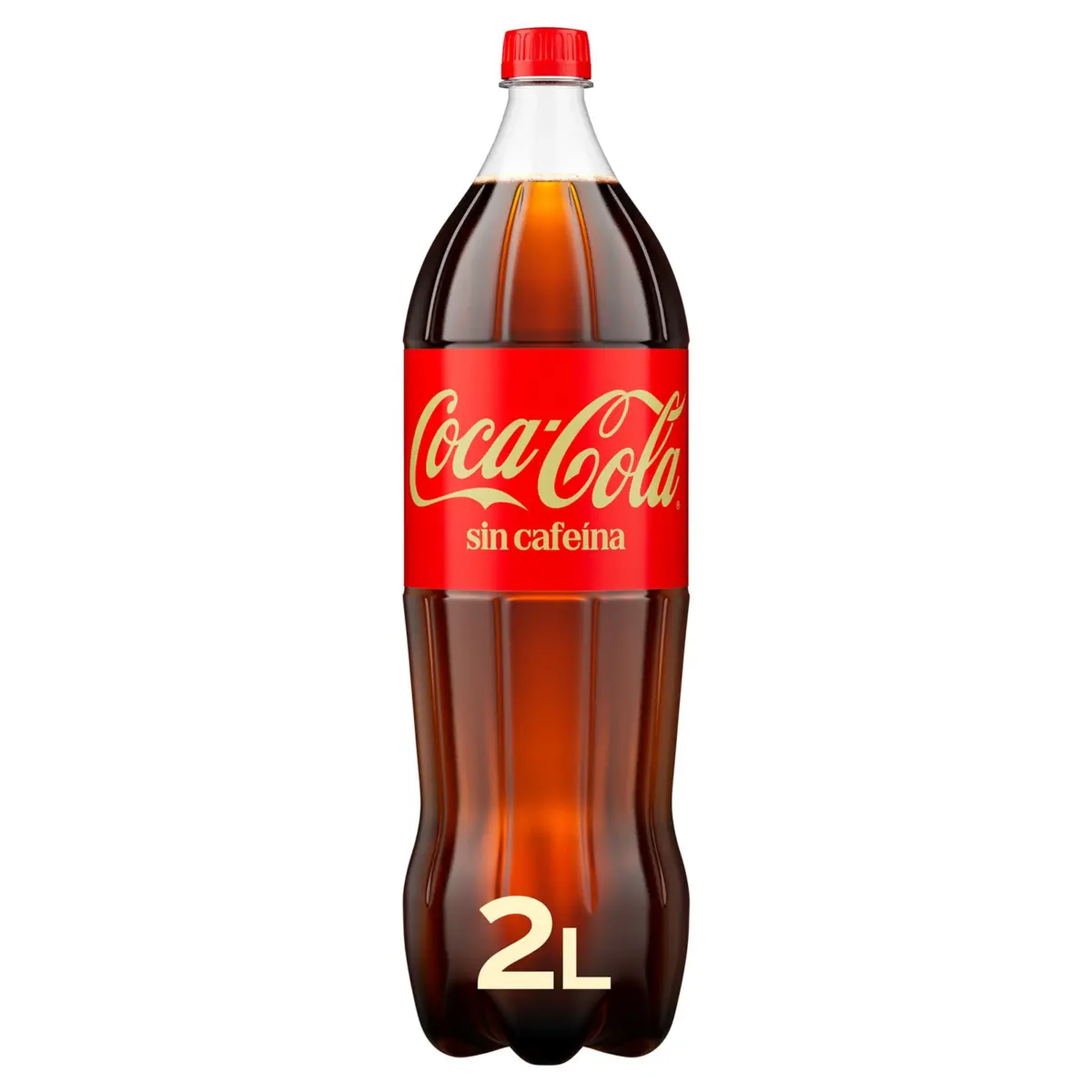 Refresco Cola sin Cafeína Botella Coca-Cola