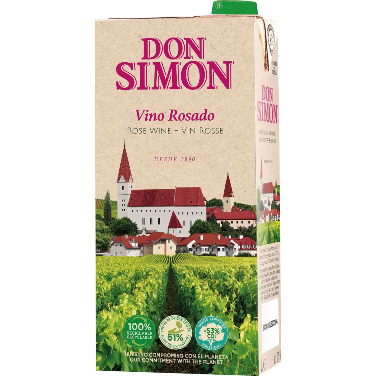 Vino Rosado de Mesa Brik Don Simon