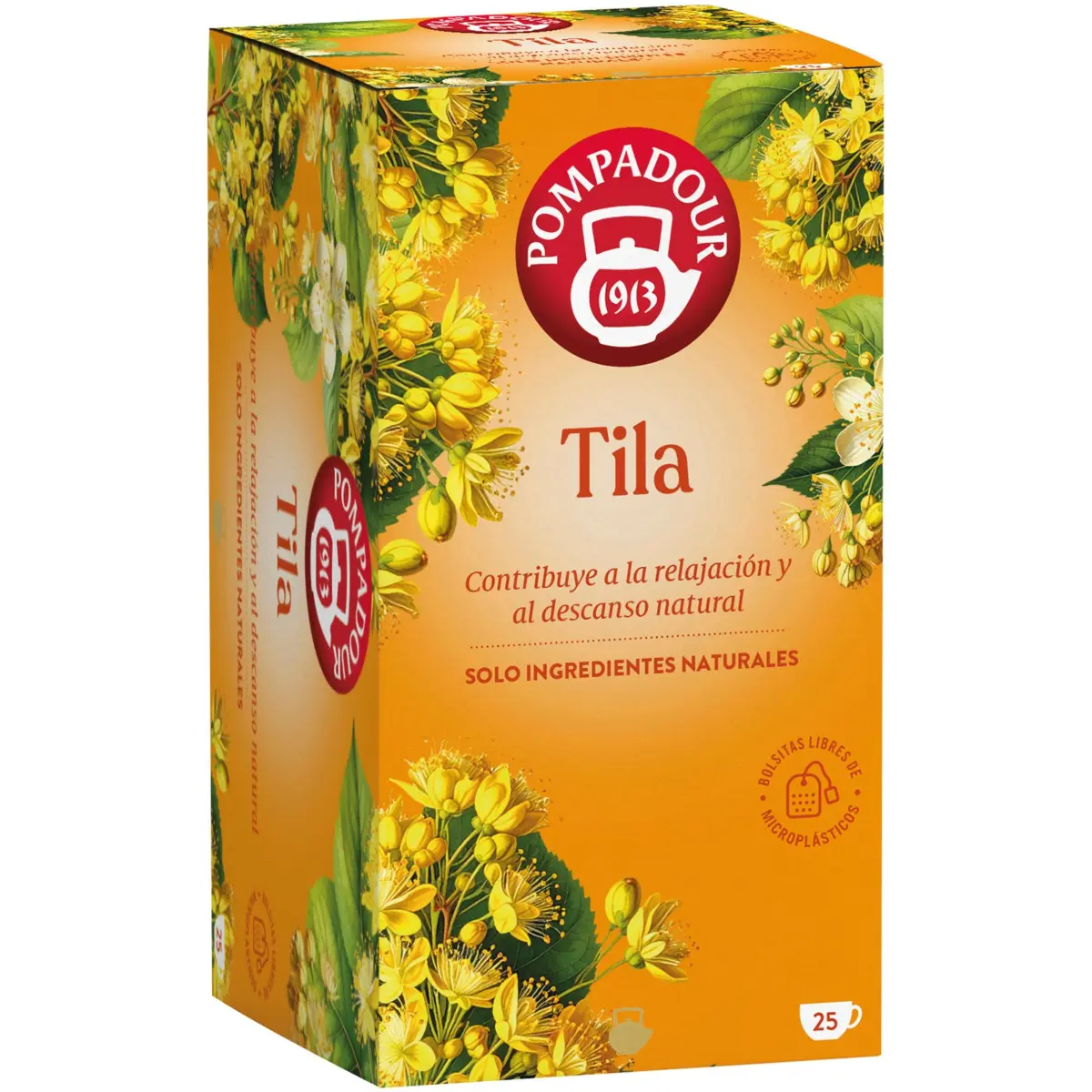 Linden tea 25 bags Pompadour