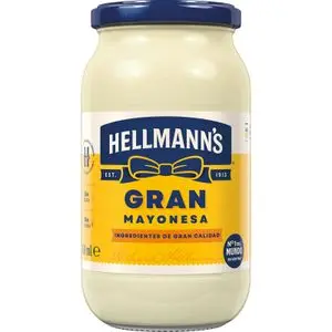 Mayonesa Tarro Cristal Hellmann's