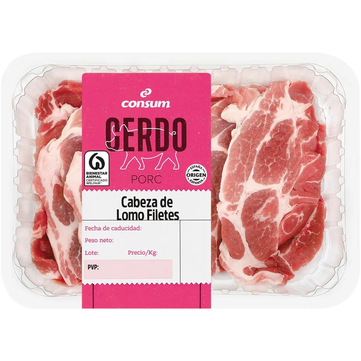 Échine de porc Consum